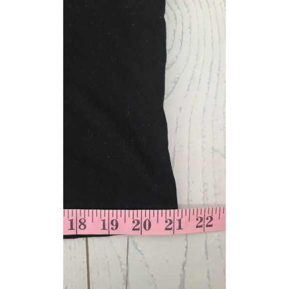 Retrofit XL Henley Shirt Black Gray Long Sleeve Sheer Pullover Button Down - Picture 5 of 7